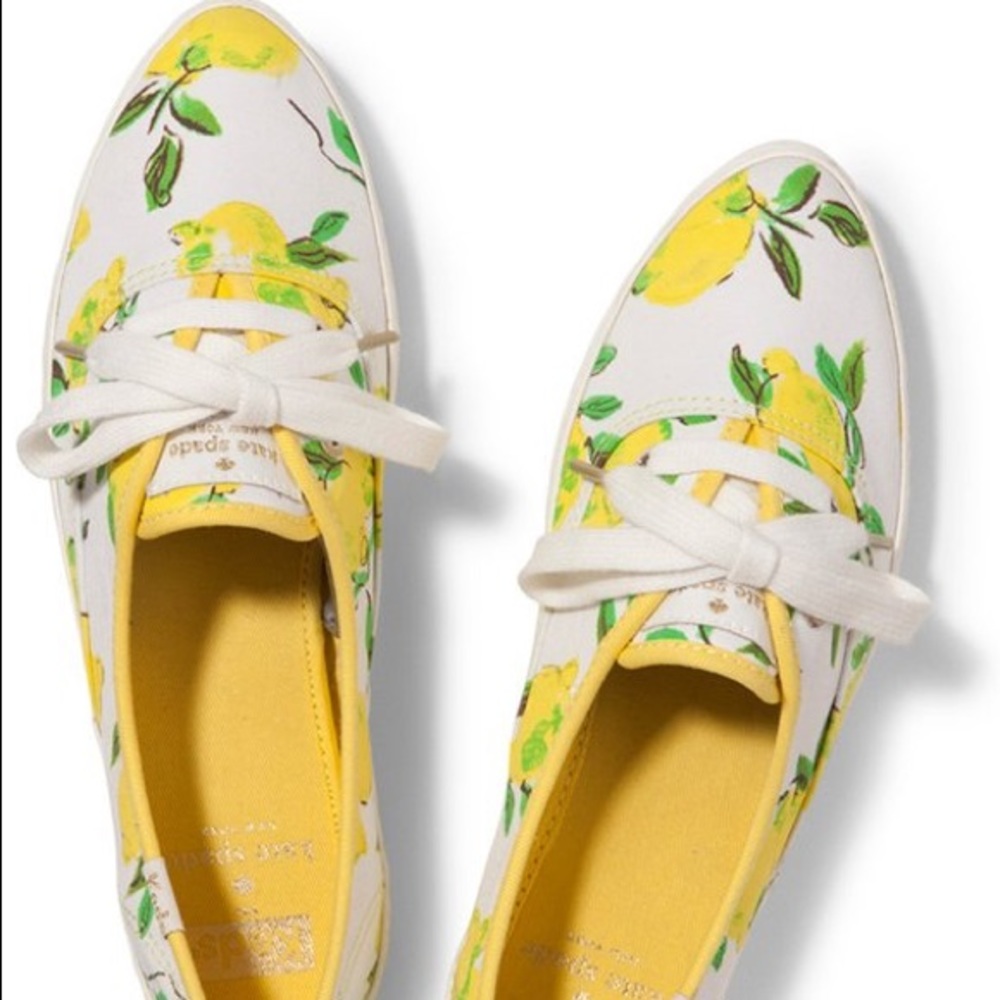 Kate Spade Lemon Keds